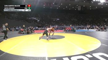 6A Boys 190 lbs Cons. Round 2 - Jayce Strand, Westview Boys vs Luka Bartko-Wilson, Oregon City Boys