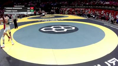 D3-120 lbs Champ. Round 1 - Tommy Slack, Lake Cath. vs Jordan Henderson, Indian Lake