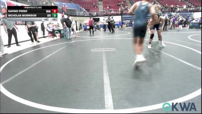 96-100 lbs Consi Of 4 - Gavino Perez, Marlow Outlaws vs Nicholas Morrison, Scots Wrestling Club