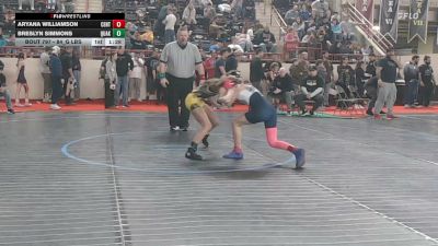 84_G lbs Round Of 16 - Aryana Williamson, Central Cambria vs Breslyn Simmons, Quaker Valley
