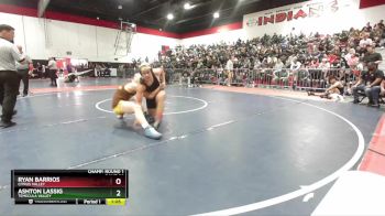 175 lbs Champ. Round 1 - Ryan Barrios, Citrus Valley vs Ashton Lassig, Temecula Valley