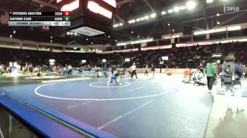 120 lbs Champ. Round 2 - Kayden Cain, Auburn vs Stevens Nguyen, Chief Sealth
