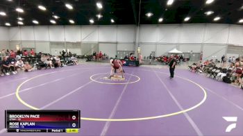 122 lbs Placement Matches (16 Team) - Brooklyn Pace, Utah vs Rose Kaplan, Indiana
