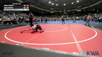 84 lbs Semifinal - Knox Trosky, Claremore Wrestling Club vs Kace Moore, Collinsville Cardinal Youth Wrestling