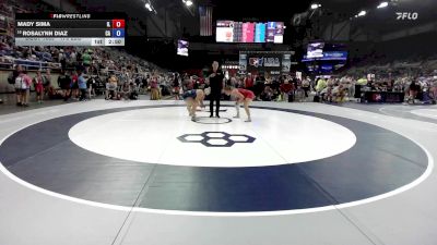 170 lbs Champ. Rd Of 64 - Mady Sima, IL vs Rosalynn Diaz, CA