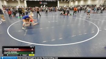 130 lbs Semifinal - Calista Rodish, Ubasa Wrestling Academy vs Samantha Sachs, Church Boyz Wrestling Club