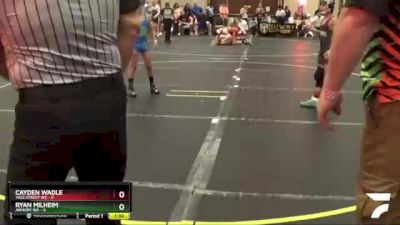 80 lbs Round 3 (6 Team) - Ryan Milheim, Armory WA vs Cayden Wadle, Yale Street WC