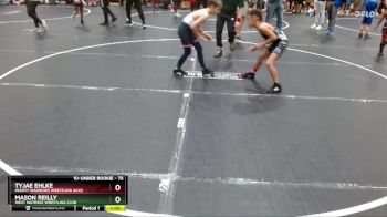 75 lbs Quarterfinal - Tyjae Ehlke, Mighty Warriors Wrestling Acad vs Mason Reilly, West Wateree Wrestling Club