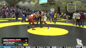 235 lbs Quarterfinal - Andre Sandoval-España, Lost Eagle vs Zaidyn Holland, Butte Wrestling Club