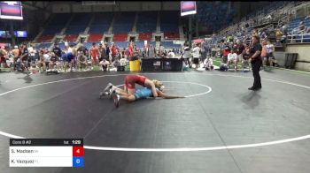 145 lbs Cons 8 #2 - Spencer Madsen, Wisconsin vs Kawayran Vazquez, Florida