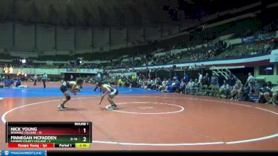 149 lbs Round 1 (3 Team) - Nick Young, Roanoke College vs Finnegan McFadden, Camden County College