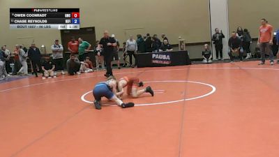 96 lbs Cons. Quarters - Owen Coonradt, Grit Mat Club vs Chase Reynolds, Refinery