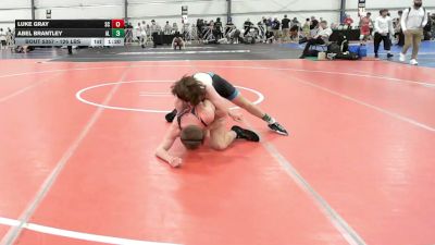 126 lbs Round Of 128 - Luke Gray, SC vs Abel Brantley, AL