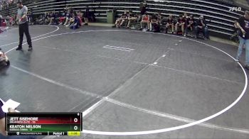 100 lbs Round 3 (6 Team) - Jett Sisemore, Oklahoma Elite vs Keaton Nelson, Kansas Cobra