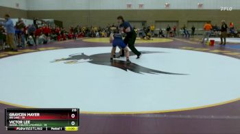 215 lbs Semis (4 Team) - Graycen Mayer, Big Lake vs Victor Lee, Dassel-Cokato-Litchfield