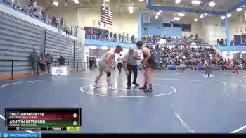 182 lbs Champ. Round 2 - Treyjan Bissette, Hillcrest High School vs Ashton Peterson, Madison High School