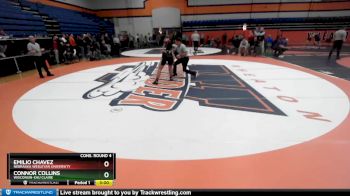 184 lbs Cons. Round 4 - Connor Collins, Wisconsin-Eau Claire vs Emilio Chavez, Nebraska Wesleyan University