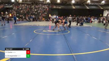 Prelims - Harrison Gocke, Chadron State vs Kolby Droegemeier, Barton