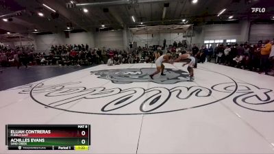 175 lbs Quarterfinal - Achilles Evans, Sand Creek vs Elijah Contreras, Pueblo East