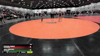 100 lbs Cons. Semi - Kyrain Perez, Westmoore vs Nico Brooks, Hillsboro