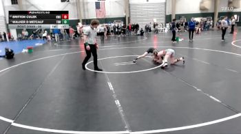 98 lbs Cons. Semi - Walker D Metcalf, The Best Wrestler vs Britton Culek, Kimball Wrestling Club