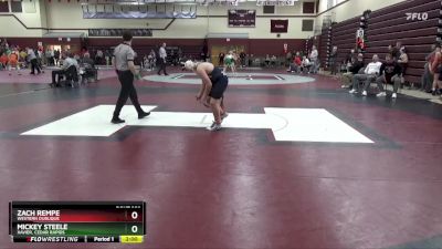 JV-11 lbs 5th Place Match - Mickey Steele, Xavier, Cedar Rapids vs Zach Rempe, Western Dubuque