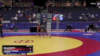 72 kg Round 3 - Nyla Burgess, Team Impact WC vs Vanessa Fonrose, Hamilton WC