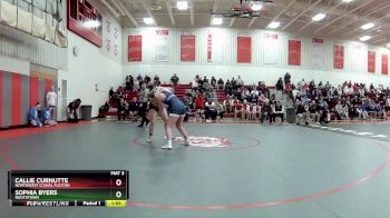 140 lbs Quarterfinal - Callie Curnutte, Northwest (Canal Fulton) vs Sophia Byers, Rootstown