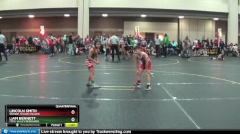 60 lbs Quarterfinal - Lincoln Smith, Graham Future Falcons vs Liam Bennett, Steel Valley Renegades