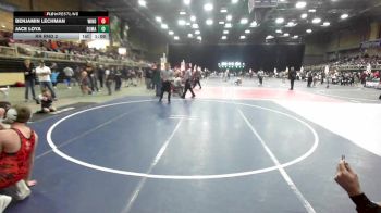 137 lbs Rr Rnd 2 - Benjamin Lechman, Windsor Middle School vs Jace Loya, Dumas WC