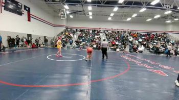 170 lbs Cons. Round 2 - Rowan Wiley, Benton vs Kollette Warth, Conroe Caney Creek