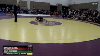 80 lbs Placement (4 Team) - Jonah Paulzine, F/MCC vs Giovanni Rangel, Springfield