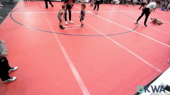 36 lbs 3rd Place - Rush Wilson, Barnsdall Youth Wrestling vs Remi Norrell, Tuttle Wrestling