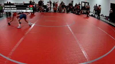 78 lbs Quarterfinals (8 Team) - Eliana Servis, Cordoba Trained vs Mikaela Reyes, Ground Up USA