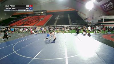 105 lbs Quarters - Elijah Perez, Oregon vs Keller Watt, Montana