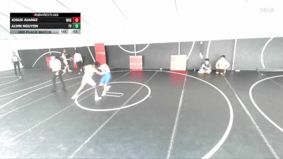 138 lbs 3rd Place Match - Alvin Nguyen, Fountain Valley vs Josue Juarez, Westminster High School
