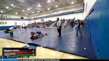 182 lbs Cons. Round 3 - Moysees Campos, Warden vs Ryan Hamlin, Tonasket