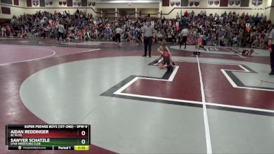 SPW-9 lbs Semifinal - Aidan Reddinger, DC ELITE vs Sawyer Schatzle, Lynx Wrestling Club