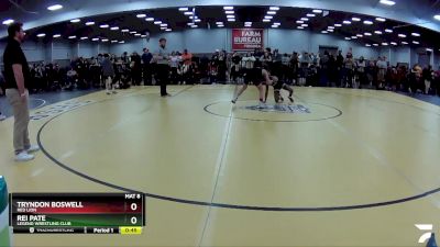 83 lbs Quarterfinal - Rei Pate, Legend Wrestling Club vs Tryndon Boswell, Red Lion