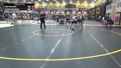 117 lbs Champ. Round 2 - Ryker Heishman, Big Game Wrestling Club vs Jodi Fullhart, Northeast Iowa Wrestling Club