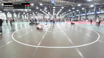 170 lbs Consi Of 16 #1 - Jacob Hillis, NC vs Jacob Bacon, PA