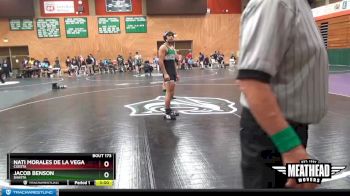 149 lbs Cons. Round 2 - Nati Morales De La Vega, Cuesta vs Jacob Benson, Shasta