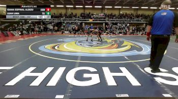 107 lbs 2nd Place - Giana Espinal Albizu, Cranston West vs Leah Lima, Tolman