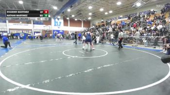 285 lbs Champ. Round 1 - Nathan Martinez, Nogales vs Evander Martinez, Loyola