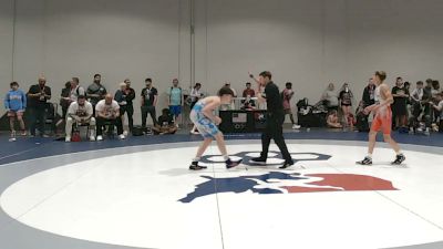 52 kg Champ. Rd Of 128 - Brayden Johnson, Sons Of Thunder vs Shea Colleran, Izzy Style Wrestling