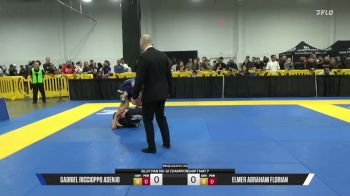 Elmer Abraham Florian vs Gabriel Riccioppo Asenjo 2026 Pan IBJJF Jiu-Jitsu No-Gi Championship