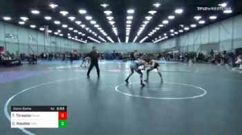 120 lbs Consolation - Ty Thrasher, Okwa vs Chevy Rosales, Purler Wrestling Academy