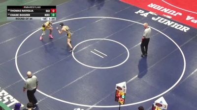 140 lbs Round Of 64 - Thomas Naviglia, Highlands vs Chase Boozer, Muncy