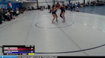 160 lbs Cons. Round 4 - Abbey Boersma, Wisconsin Stevens Point vs Sawyer Graham, Augustana (IL)
