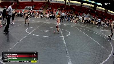 48 lbs Round 4 (8 Team) - Tyler Hicklin, DWA vs Grey Moenich, Empyre WC Maroon